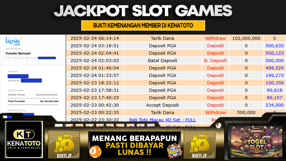 5 LIONS MEGAWAYS 2 | JP 102 JUTA | SLOT GACOR | KENATOTO