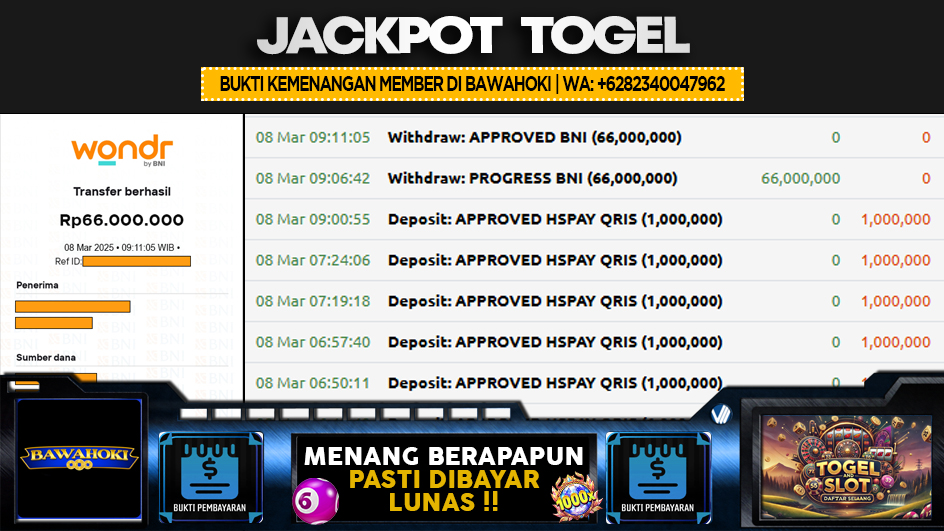 BAWAHOKI | JP TOGEL 66 JUTA | MENANG PASTI DIBAYAR